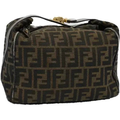 Pre-owned Canvas handbags , female, Sizes: ONE SIZE - Fendi Vintage - Modalova