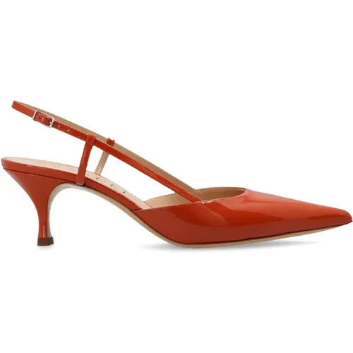 Rote Pumps , Damen, Größe: 40 EU - Casadei - Modalova