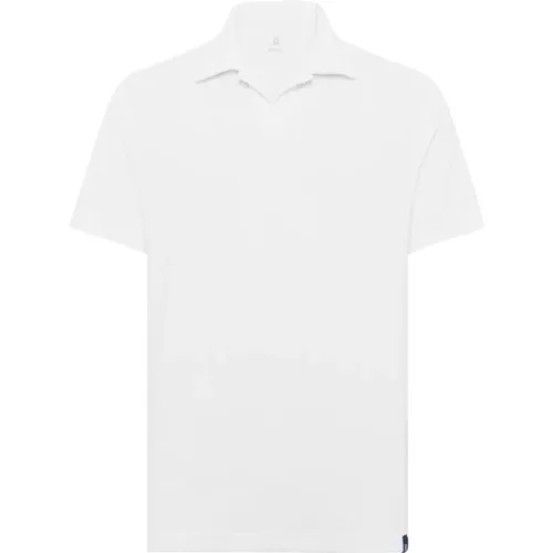 Baumwoll-/Nylon-Poloshirt , Herren, Größe: S - Boggi Milano - Modalova