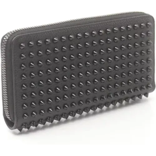 Pre-owned Leather wallets , male, Sizes: ONE SIZE - Christian Louboutin Pre-owned - Modalova