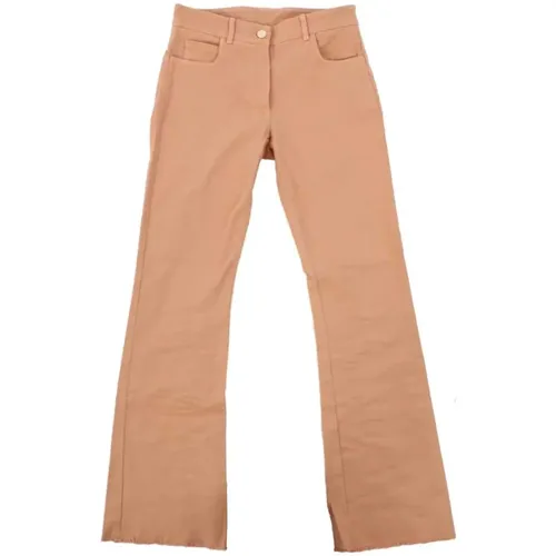 Rebel Queen Cotton Pants , female, Sizes: XL, 2XS - Liu Jo - Modalova