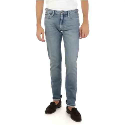 Pocket Jeans , male, Sizes: W33, W30, W38, W29 - Emporio Armani - Modalova