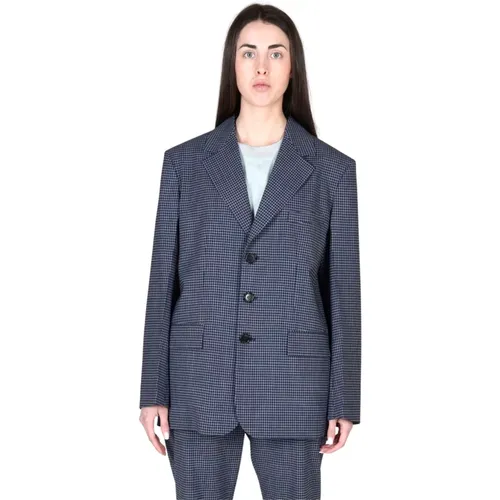 Luxurious Wool Blend Blazer , female, Sizes: XS - Marni - Modalova