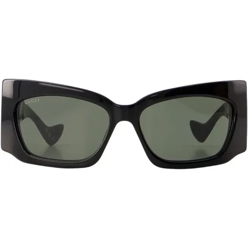 Stylish Sunglasses in /Grey , female, Sizes: ONE SIZE - Gucci - Modalova