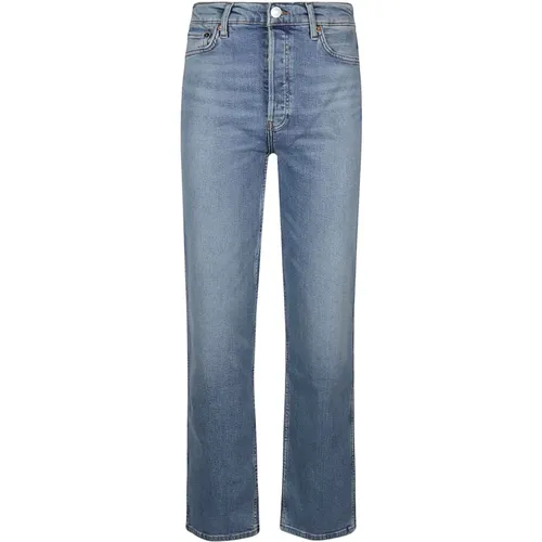 Vintage High Rise Loose Jeans , female, Sizes: W25 - Re/Done - Modalova