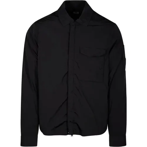 Pocket Overshirt , male, Sizes: S, L - C.P. Company - Modalova
