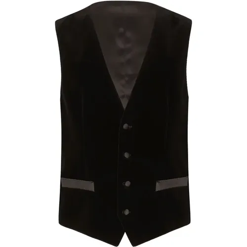 Stylish Vest for Men , male, Sizes: 2XL, L - Dolce & Gabbana - Modalova