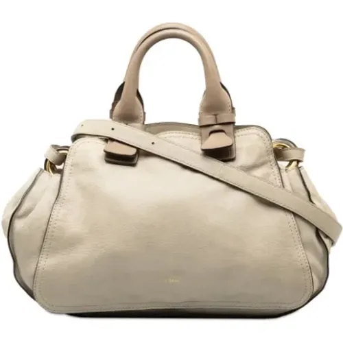 Pre-owned Leather shoulder-bags , female, Sizes: ONE SIZE - Chloé Pre-owned - Modalova