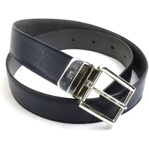 Pre-owned Leather belts , female, Sizes: ONE SIZE - Dunhill Pre-owned - Modalova