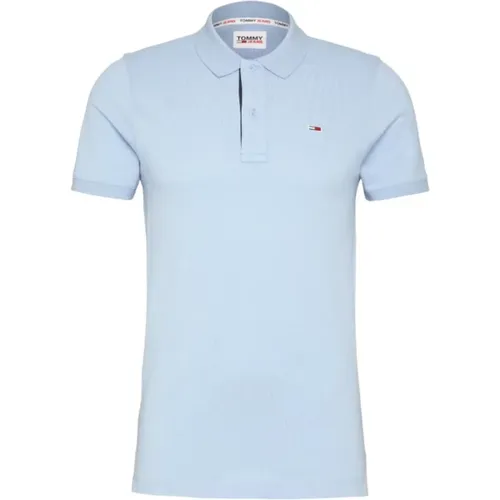 Slim Fit Modern Polo Shirt , male, Sizes: L, S - Tommy Hilfiger - Modalova