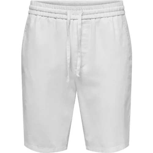 Stylische Bermuda-Shorts für Männer , Herren, Größe: XL - Only & Sons - Modalova