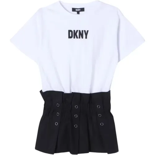 Weiße Plissierte Modenschau DKNY - DKNY - Modalova