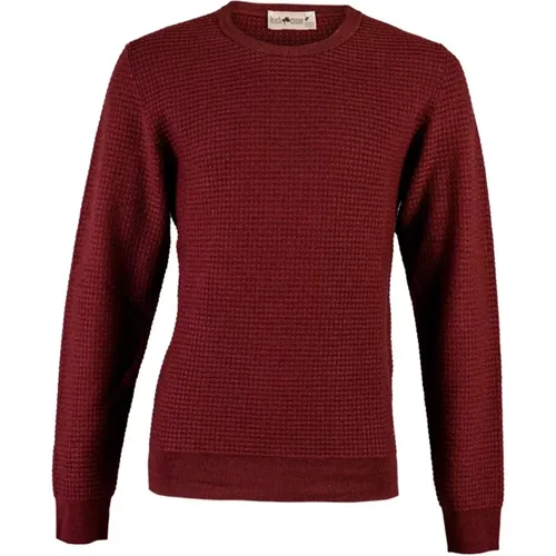 Stylish Knit Round-neck Sweater , male, Sizes: M, 2XL, S - Irish Crone - Modalova