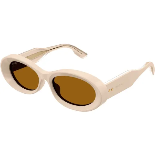 Gg1527S 004 Sunglasses , female, Sizes: 54 MM - Gucci - Modalova
