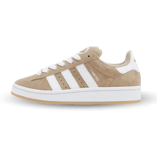 Retro Campus Sneaker in Beigem Wildleder - Adidas - Modalova