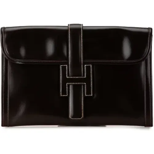 Pre-owned Leder clutches - Hermès Vintage - Modalova