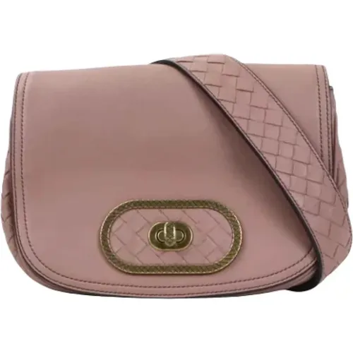 Pre-owned Rosa Leather Bottega Veneta Shoulder Bag , female, Sizes: ONE SIZE - Bottega Veneta Vintage - Modalova
