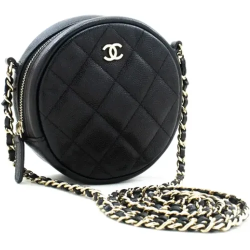 Pre-owned Leather chanel-bags , female, Sizes: ONE SIZE - Chanel Vintage - Modalova