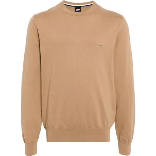 Gemütlicher Crewneck Pullover , Herren, Größe: S - Boss - Modalova