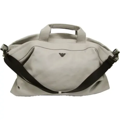 Pre-owned Leder reisetaschen , Damen, Größe: ONE Size - Armani Pre-owned - Modalova