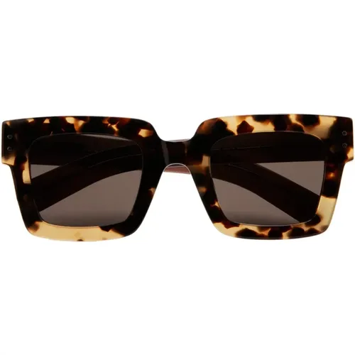 Thayer Square Sunglasses in Tortoise , female, Sizes: 50 MM - Kaleos - Modalova