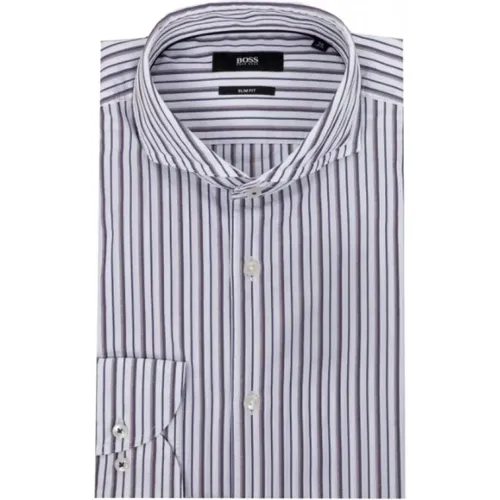 Shirt , male, Sizes: L - Hugo Boss - Modalova