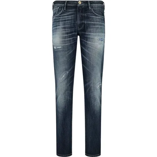 Vintage Slim Fit Denim Jeans - Emporio Armani - Modalova