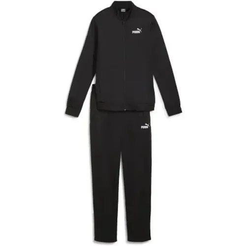 Sportliches Schwarzes Trainingsanzug-Set , Damen, Größe: S - Puma - Modalova