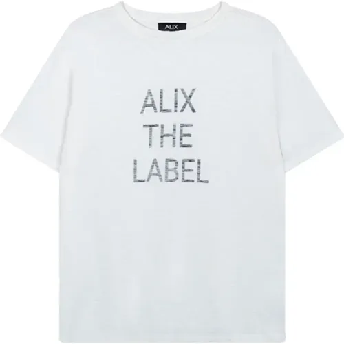 T-Shirts , female, Sizes: L - Alix The Label - Modalova