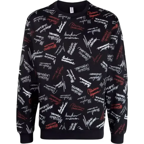 Herrenunterwäsche Sweatshirt , Herren, Größe: XS - Moschino - Modalova