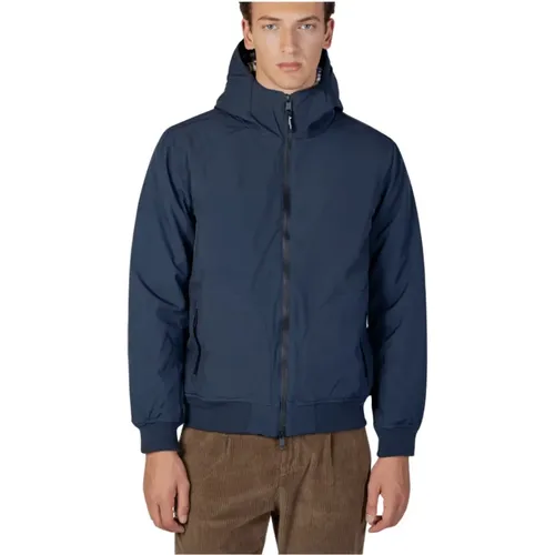 Active Hooded Jacket , male, Sizes: M, 2XL - Aquascutum - Modalova