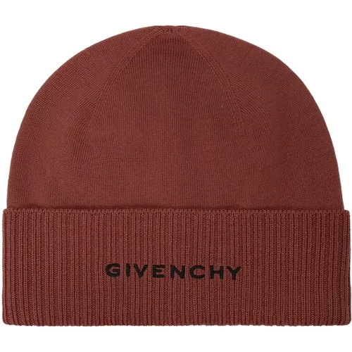 Wool Logo Hat , male, Sizes: ONE SIZE - Givenchy - Modalova