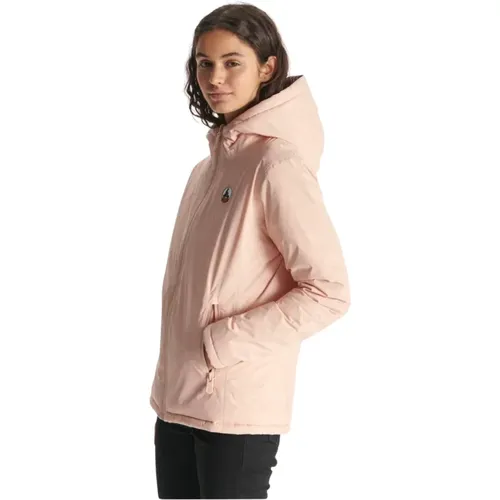 Wendbare taillierte Vienne-Jacke - Rosen , Damen, Größe: XS - JOTT - Modalova