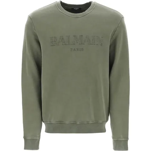 Vintage Crewneck Sweatshirt Balmain - Balmain - Modalova