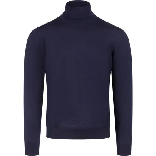 Blaue Pullover Kollektion , Herren, Größe: M - Barba - Modalova