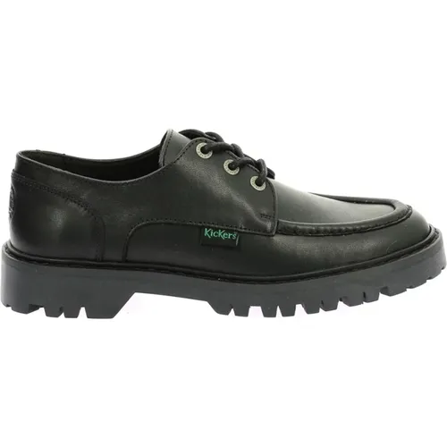 Stylische Leder Derby Schuhe - Kickers - Modalova