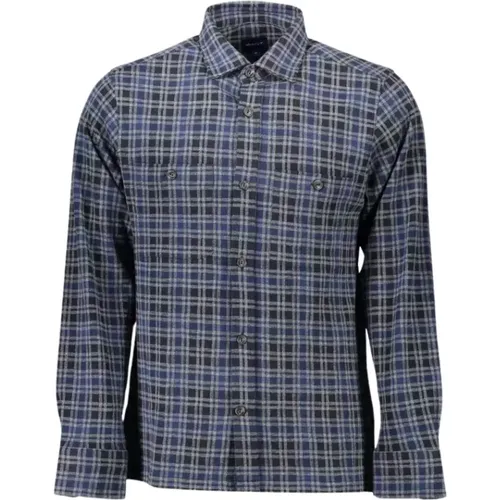 Ele Cotton Shirt , male, Sizes: M, L, S, XL - Gant - Modalova