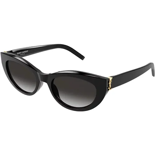 Stilvolle Leder Umhängetasche , unisex, Größe: 54 MM - Saint Laurent - Modalova