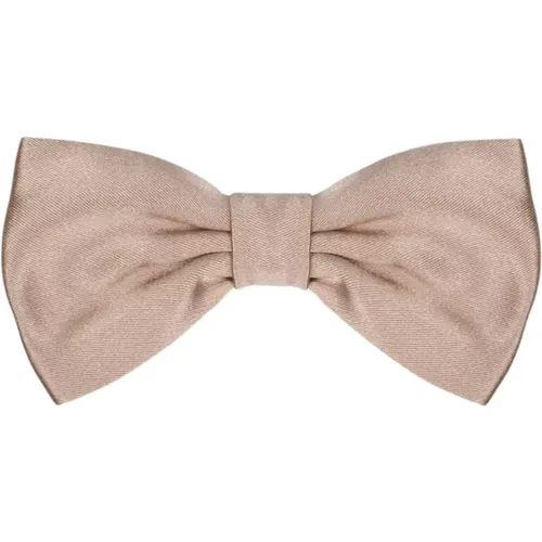 Elegant Silk Bow Tie , male, Sizes: ONE SIZE - Tagliatore - Modalova