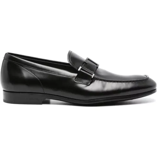 Calf Leather Band Slip-On , male, Sizes: 11 UK, 9 1/2 UK, 7 1/2 UK, 7 UK, 10 UK - TOD'S - Modalova