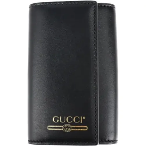 Pre-owned Leather Gucci Keychain , female, Sizes: ONE SIZE - Gucci Vintage - Modalova