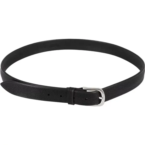 Soft Leather Belt , male, Sizes: 85 CM - Orciani - Modalova