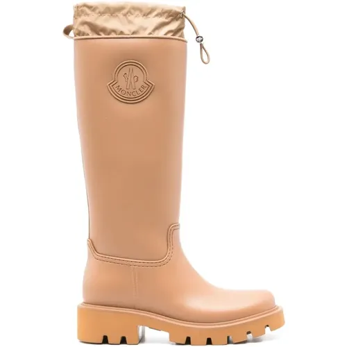 Waterproof Knee-High Kickstream Boots , female, Sizes: 3 UK, 7 UK - Moncler - Modalova