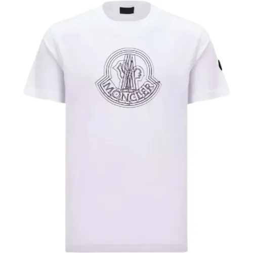 Stylish T-shirts and Polos Collection , male, Sizes: L, 2XL - Moncler - Modalova
