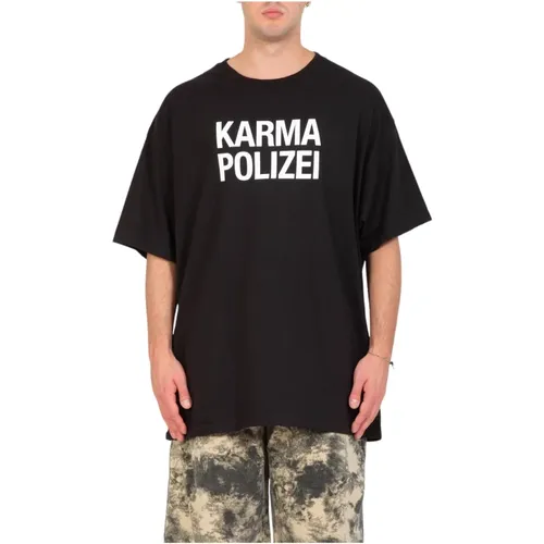 Karma Police Grafik Tee , Herren, Größe: 2XL - Pleasures - Modalova