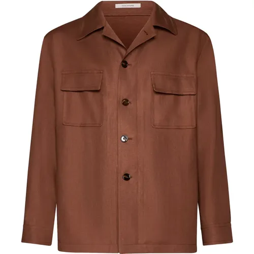 Field Jacket Coats , male, Sizes: S, M, 2XL - Tagliatore - Modalova
