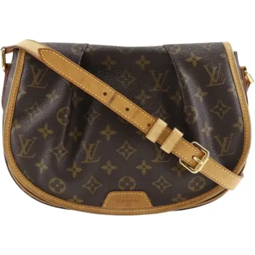 Pre-owned Canvas shoulder-bags , female, Sizes: ONE SIZE - Louis Vuitton Vintage - Modalova