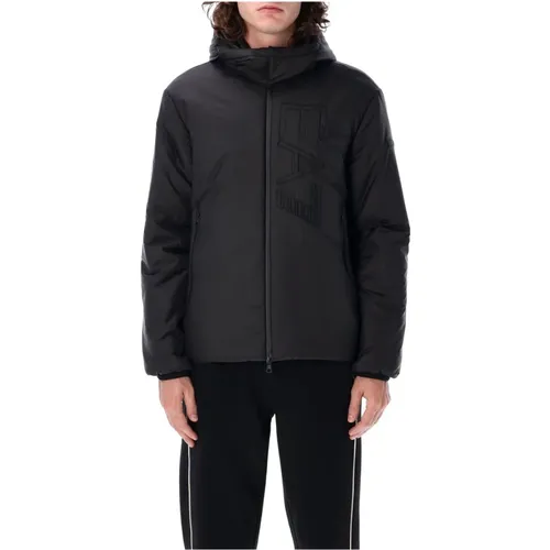 Schwarze Steppjacke Aw24 - Emporio Armani EA7 - Modalova