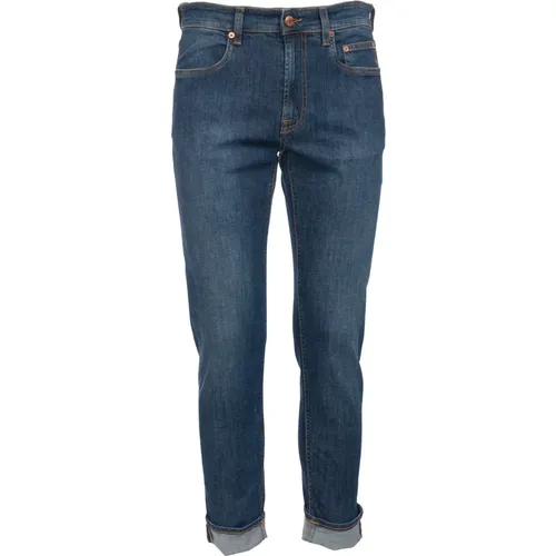 Slim-fit Jeans , male, Sizes: W31, W35, W38, W36, W33 - Siviglia - Modalova