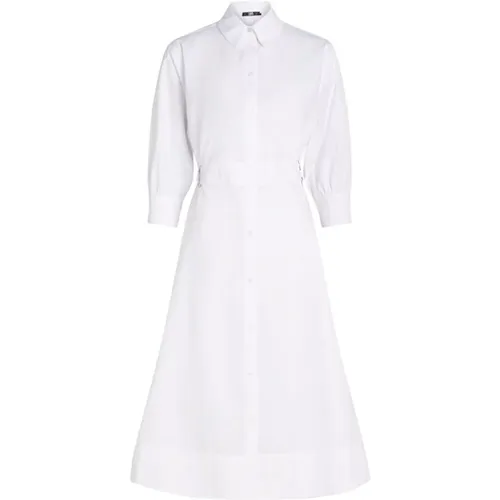 Cotton shirt dress , female, Sizes: M, S, L - Karl Lagerfeld - Modalova